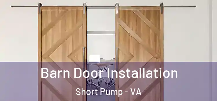  Barn Door Installation Short Pump - VA