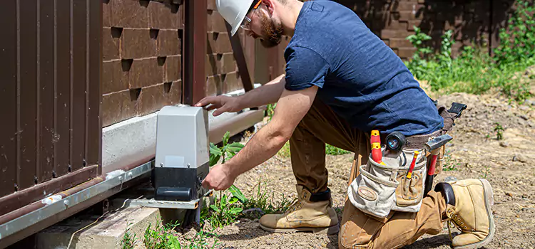 Electric Driveway Gate Installation Short Pump