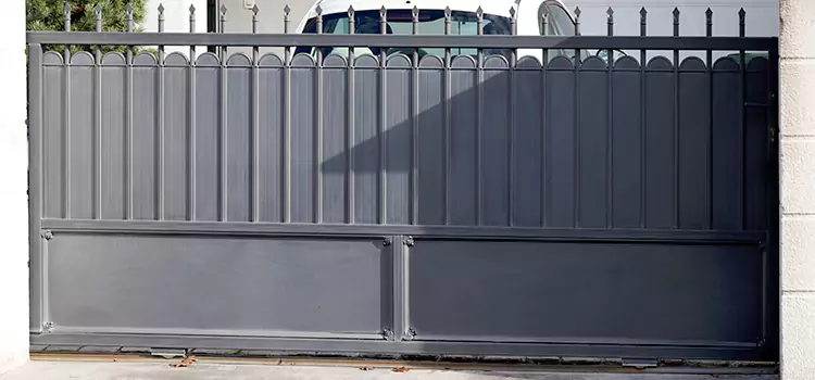 Metal Driveway Gate Installation Short Pump