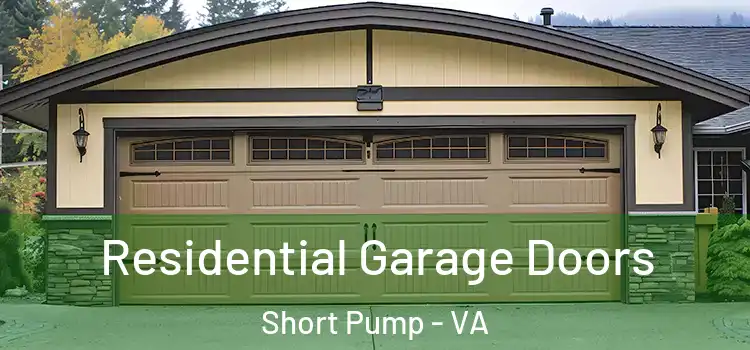 Residential Garage Doors Short Pump - VA